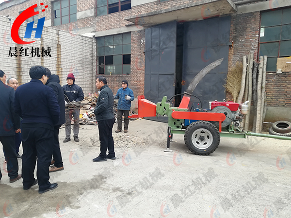 山西果農(nóng)來(lái)廠(chǎng)試機(jī)并簽單